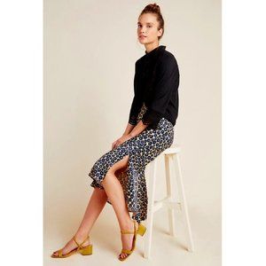 Maeve Koko Anthropologie Bias Cut Midi Skirt